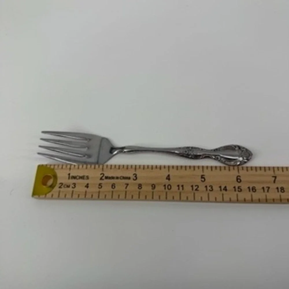 Reed & Barton Rebacraft Candace-Andrea Salad Fork‎ Stainless Steel Japan 6.5